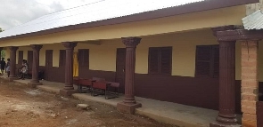 The newly-built school