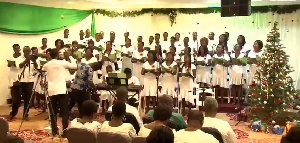 UHAS Choir at the Volta Serene Hotel