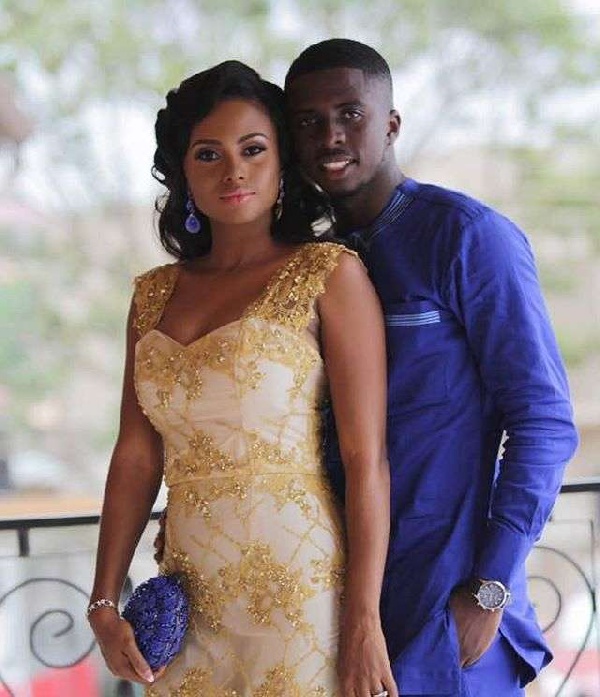 Chantelle Asante and her husband