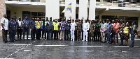 Ghana’s state security agencies after the simulation exercise at Tema Port