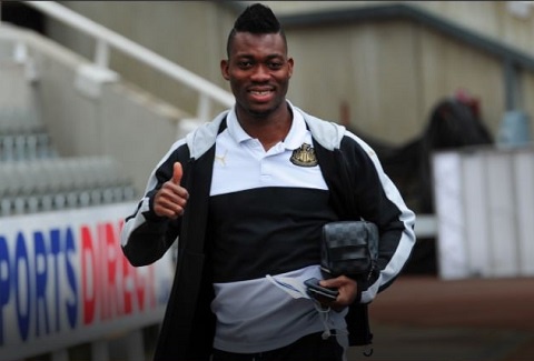 Christian Atsu has netted once and set up another this season for Newcastle