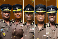 A collage of the six newly promoted Directors of Prisons