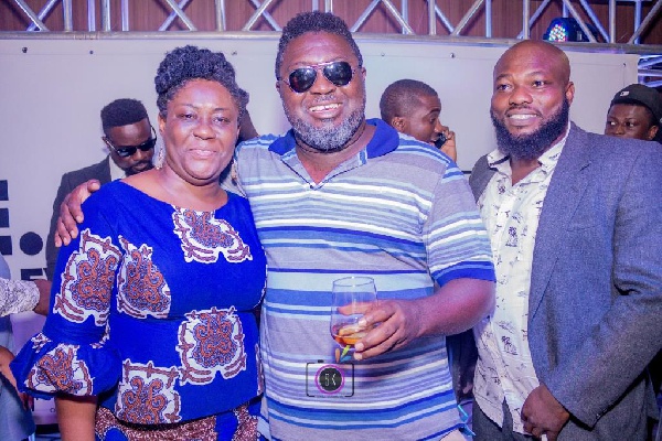 Cynthia Quarcoo, Da' Hammer and a guest at the Lead Series