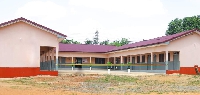 The project features a six-unit classroom block with a fully furnished ICT center