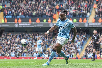 Manchester City winger Antoine Semenyo