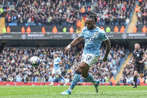 Manchester City winger Antoine Semenyo Manchester City winger Antoine Semenyo