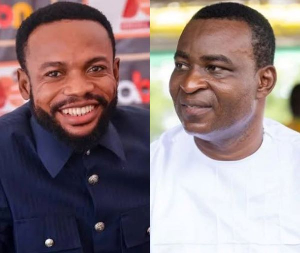 Prophet Roja (L) had prophesied about Chairman Wontumi's (R) jail term in 2025