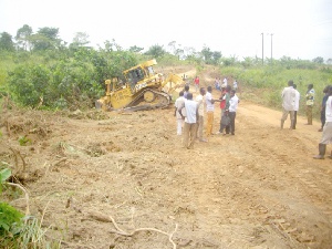 Bosomtwe Road Construction