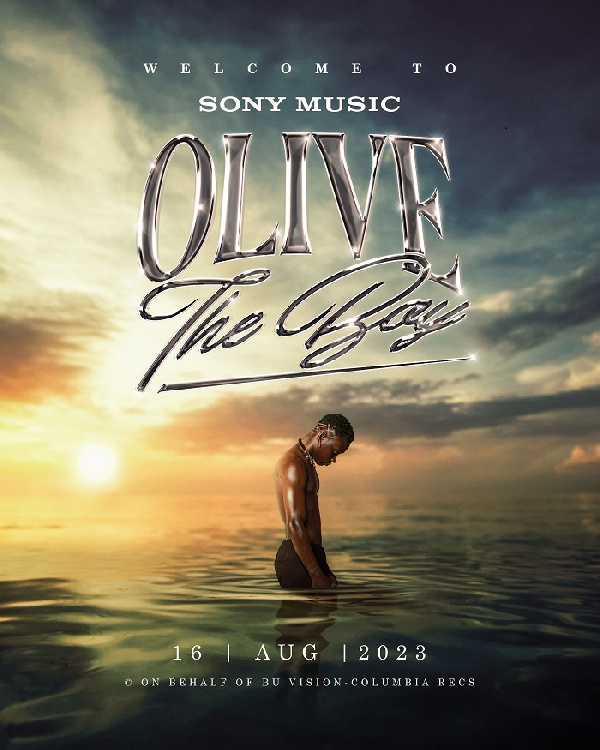 Olivetheboy signs with Sony Music's Columbia Records