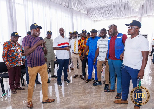 Justin Kodua among some of the NPP sympathisers
