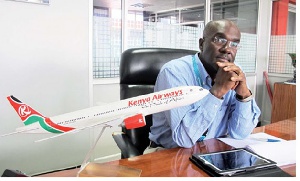 Mr Mbuvi Ngunze, Kenya Airways MD and CEO
