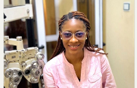 Doreen Tachie-Donkor and a team of optometrists have corrected a young boy's vision without surgery