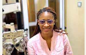 Doreen Tachie-Donkor and a team of optometrists have corrected a young boy's vision without surgery