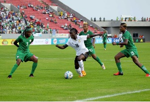 Nigeria's Falcons play with Ghana's Black Queens