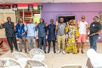 The elected executives of Ghana Tennis Federation