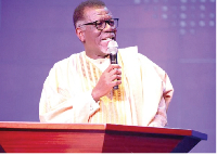 Renowned Ghanaian pastor, Dr. Mensah Otabil