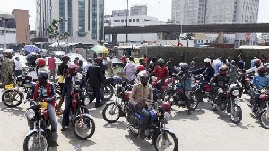 File photo: Okada operators