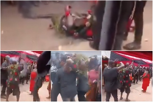 Scene Fro The Shooting Incident In Aw