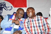Paul Afoko with Kwabena Agyapong