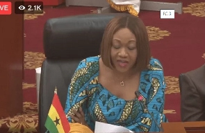 The chairperson of the Electoral Commission of Ghana, Jean Mensa
