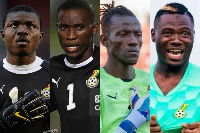 L-R George Owu, Daniel Agyei, Benjamin Asare and Danlad Ibrahim