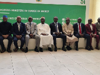 The minister in the midst of other stakeholders