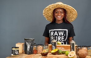 Voilet Amoabeng is the founder of the 'Skin Gourment' brand