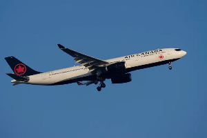 File photo of an Air Canda plane