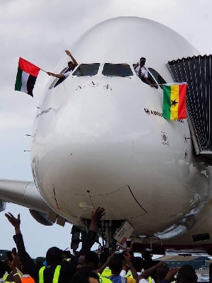 Captain Solomon Quainoo, a Ghanaian pilot with Emirates Airlines