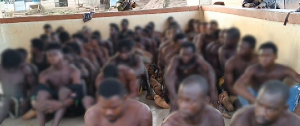 A photo of the suspects