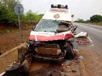 Eyewitnesses told mynewsgh.com that the accident occurred Tuesday morning around 4am