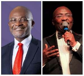 Kennedy Agyapong and Dr. Mahamudu Bawumia