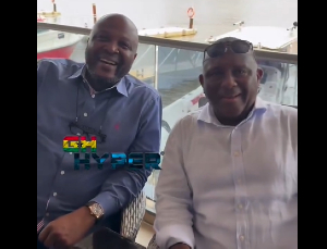 Ibrahim Mahama and Rabiu spent time together in Lagos Ibrahim Mahama and Rabiu spent time together in Lagos