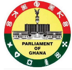 Logo of Parliament of the Republic of Ghana