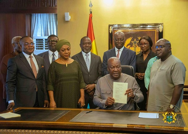 President John Dramani Mahama has officially signed the Legal Education Reform Bill (2025) into law