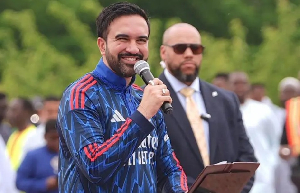 New York Mayor Mamdani in Arsenal jersey ahead of Champions League final