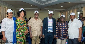 NPP Regional Executives with Mr. Blay on the day of declaration
