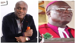 Reverend Victor Kusi Boateng and Bishop Ayensu Bomomtwe
