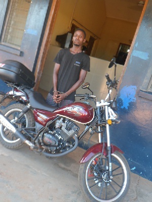 DAVID Ofori Motorbike Thief