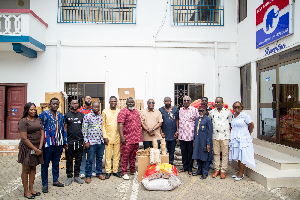 The former Energy Minister also visited the party’s office in the Nima-Ayawaso East