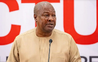 John Dramani Mahama is the President of Ghana