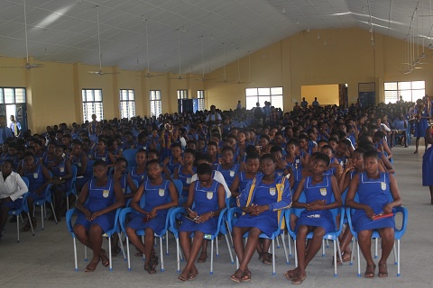 Students of St John's Grammar Senior High School