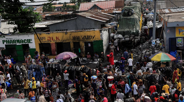 A picture of Congo market