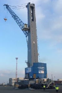 The crane will be operated after a two-week intensive training
