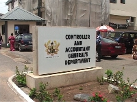 Signage of the CAGD HQ in Accra