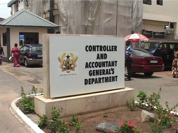 Signage of the CAGD HQ in Accra