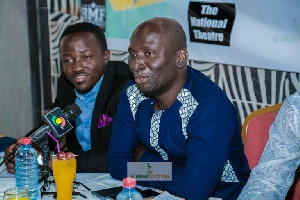 Socrate Safo  [right], Director of Creative Arts at Commission for National Culture