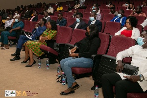 A cross-section of the audience at the event