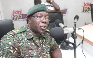 Chief Superintendent Francis Palmdeti, Public Relations Officer of the Ghana Immigration Service