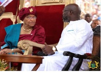 George Weah was sworn in today as the President of Liberia